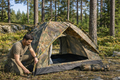 Carpa Automática Camuflaje – 4 Personas | Camping & Outdoor