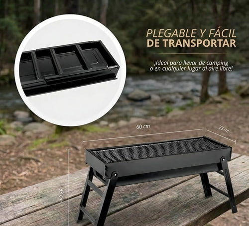 Parrilla de Carbón Portátil