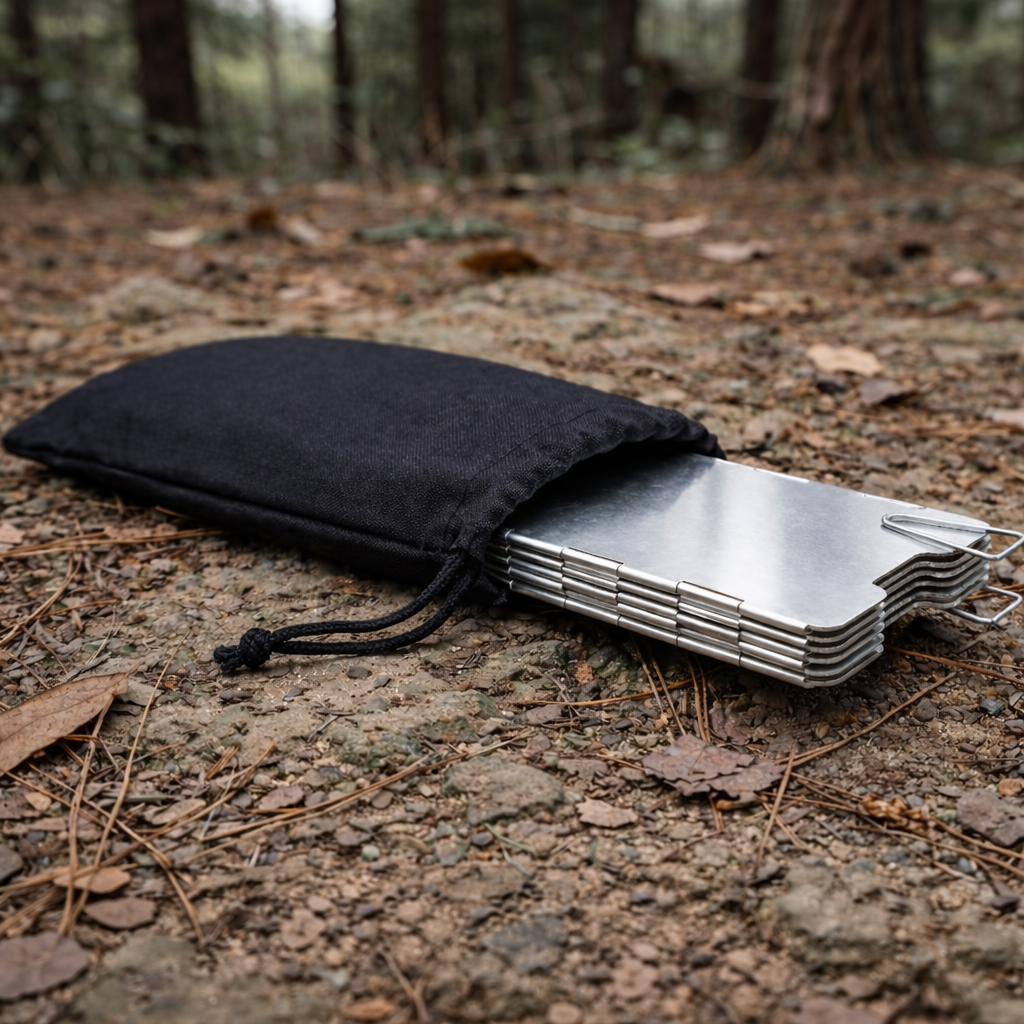 Protector de Viento para Cocinilla Portátil – Camping & Outdoor